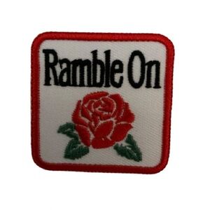 Grateful Dead Ramble On Rose Patch
